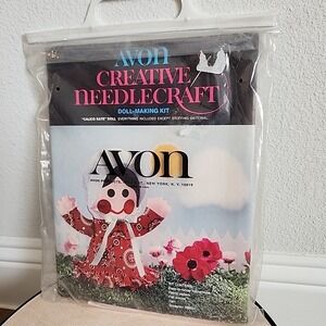Vintage Avon Calico Kate Doll Making Craft Kit 1973 Creative Needlecraft New